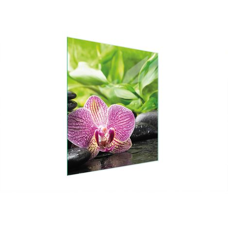 TABLA DE CORTAR DE VIDRIO 45x52 ORQUÍDEA (1/5)
