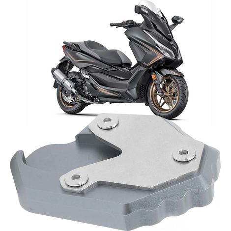 Motorrad-Seitenständer-/Sitzverbreiterungsmodifikation, kompatibel mit Forza 350 NSS350 2020-2022 in Titan. (1/5)