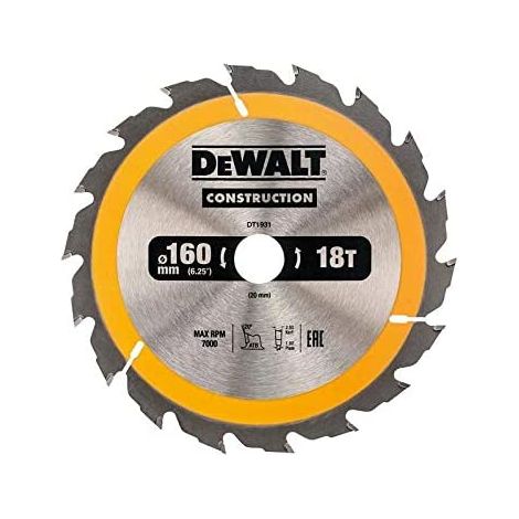 DeWALT ‎DT1931-QZ hoja de sierra circular 1 pieza(s)