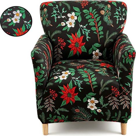 Funda para silla, Funda elástica para silla, Funda extraíble para silla, Funda para sillones de banquete/lectura, sillas de comedor (1/5)