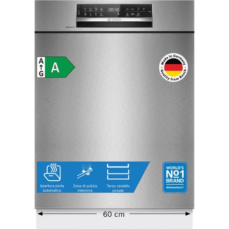 Lavavajillas Bosch smu6ecs12e 14 cubiertos acero inoxidable (1/5)