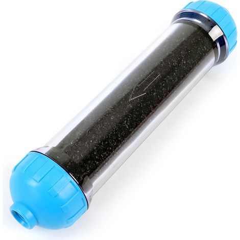 Wiltec NW-106 Aktivkohlegranulat Nachfilter 254 mm 10" 5 µ, Ersatz Wasserfilter zur Schnellmontage, Ersatz Filterkartusche, Hauswasserfilter, Umkehrosmoseanlage
