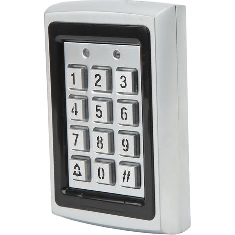 Machine de contrôle d'accès sans clé, clavier à puce, boîtier métallique étanche pour maisons et bureaux