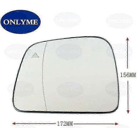 Compatible avec le rétroviseur intérieur grand angle chauffant avec surveillance des angles morts pour les modèles Jeep Grand Cherokee 2011-2021. (1/5)