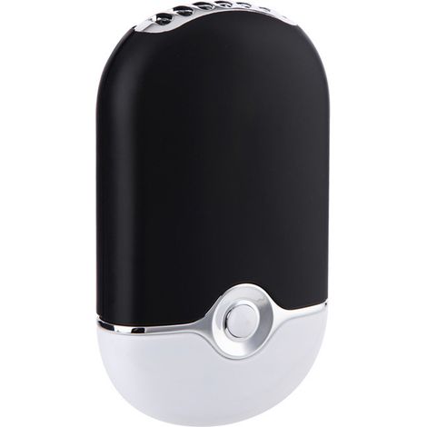 Ventilateur USB Portable Sans Pale - Refroidissement par Évaporation avec Éponge Intégrée - Alimenté par Batterie Rechargeable - Pour Cils - 1 Pièce (1/5)