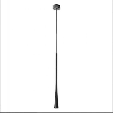 G.e.a luz de suspensiÓn dafne led 7w 3000k negro dafne s/g negro