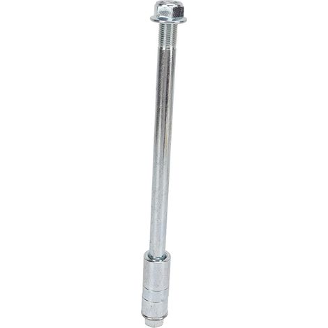 Vorder- und Hinterachse – 1 Stück – Stahllegierung – Für 125-cm³- und 140-cm³-Pitbikes – Durchmesser 12 mm, Länge 230 mm (1/5)