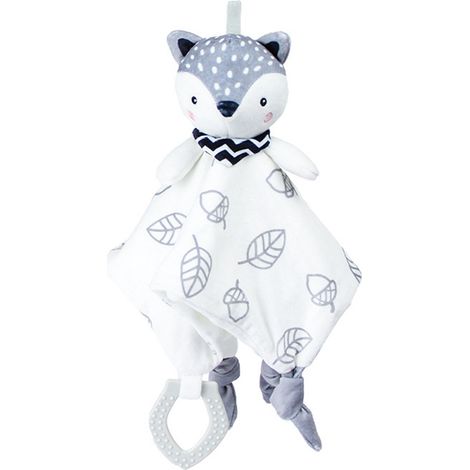 Couverture douce et moelleuse pour bébé, doudou pour nouveau-né, jouet de sommeil pour enfant, serviette apaisante, cadeau (1/5)