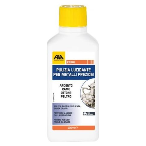 LUCIDANTE PER ARGENTO RAME OTTONE   - FILAFEBOL 200 ML    - FILA  - CREMA (1/5)