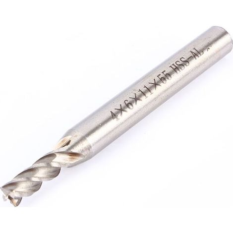 Jeffergarden Haute qualité 4mm-12mm HSS CNC tige droite 4 flte fraise fraise foret