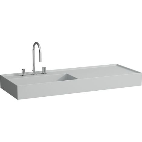 LAUFEN Kartell lavabo, encastré, tablette à droite, 3 trous pour (1/5)