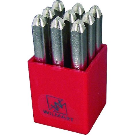 Chiffres à frapper 3mm WILMART 313104
