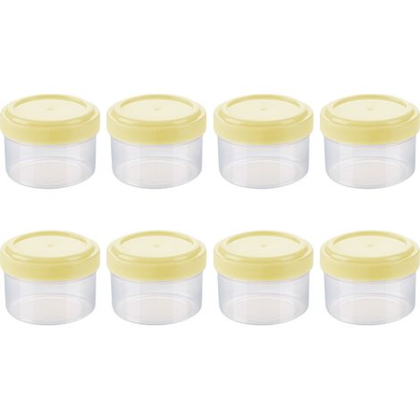 Contenant Alimentaire Transparent - Réutilisable - Empilable - Pour Congélateur Et Réfrigérateur - 1 Pièce (1/5)