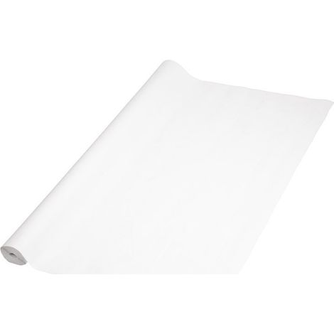 Rouleau de Nappe en Papier Damas Blanc - 50 m x 1,2 m