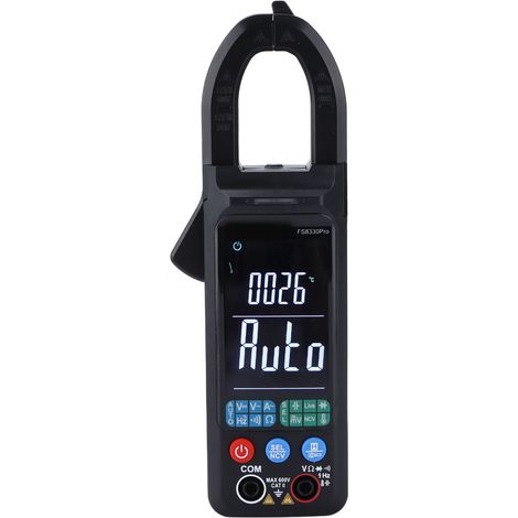 FS8330Pro Digitales Multimeter mit LCD-Zangenmessgerät, hochpräzises Spannungs- und Strommessgerät, tragbares Zangenamperemeter für die Industrie (1/5)