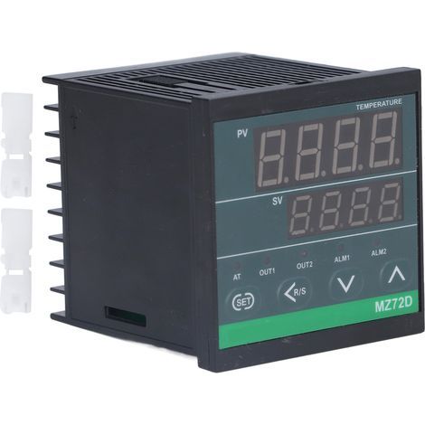 Digitaler Temperaturregler mit Thermostatrelais (SSR) und 2 Ausgängen (PID-Regler) MZ72D 200–240 V (1/5)