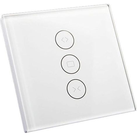 IVR501W Intelligenter Rollladenschalter, WLAN-fähig, App- und manuelle Steuerung, Timerfunktion, kompatibel mit Alexa und Google Assistant