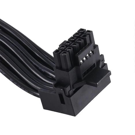 16-Pin-Grafikkarten-Winkelkabel 12VHPWR, gerader Kopf, drehbarer Kopf, PCIe 5.0-Winkelkabel 12+4P 90°