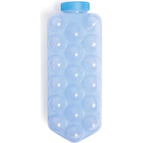Excelsa X-Line Bottiglia Formaghiaccio con Tappo, Plastica, Trasparente, 25x9x5 cm
