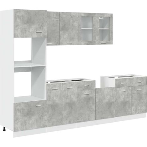 Maison Exclusive - Conjunto de armarios de cocina Lyon de 7 pieza (1/5)