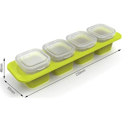 MINI CONTENITORI PER IL FREEZER DOMINO HORIZONT BLU (1/4)