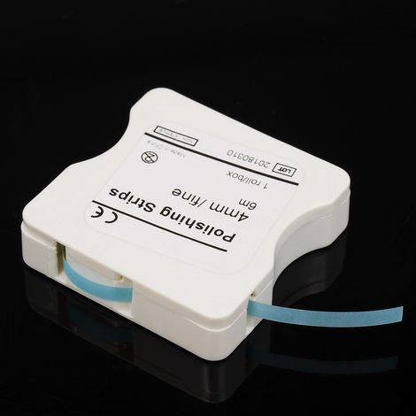 1 rouleau/boîte bande de polissage dentaire 4mm résine dent ponçage interdentaire meulage blanchiment des dents outil de Surface (1/5)