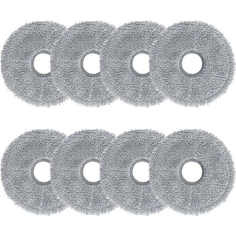 Ersatzpads für Dreame L10 Ultra / L10S Pro / L10S Ultra / L10S Pro Ultra Heat / L10 Prime / L20 Ultra / L20 Ultra Complete / X40 Ultra / X30 Ultra Roboterstaubsauger (8 Stück) (1/4)