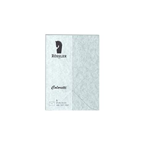 Enveloppe c7 coloretti 5 unités parchemin bleu (1/3)