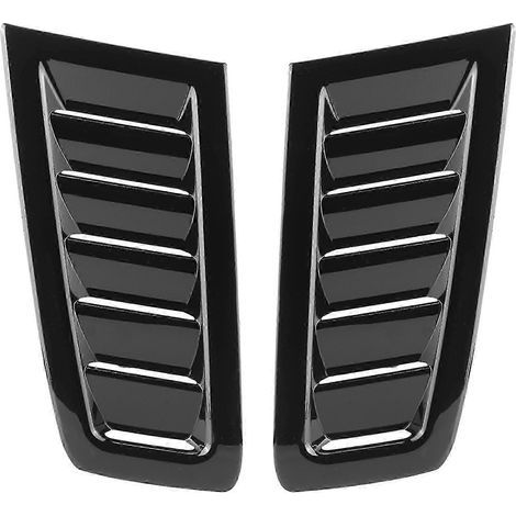 Accessoire de modification de prise d'air de capot en ABS noir brillant pour Ford Focus RS MK2