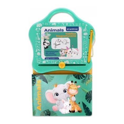 Pizarra magnética para aprender dibujos de animales