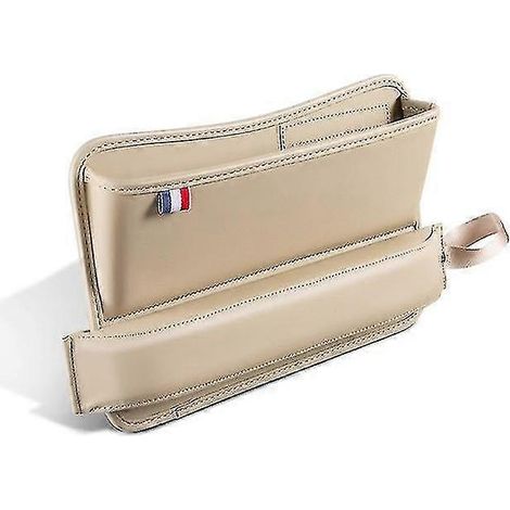 Boîte de rangement pour fente de siège auto, bouchon de remplissage d'espace, support de téléphone 2 en 1, organisateur d'accessoires de remplissage intérieur pour siège (1/5)