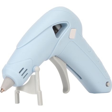 Pistolet à colle chaude avec batterie lithium USB rechargeable sans fil 10 W, interrupteur 7 mm (1/5)