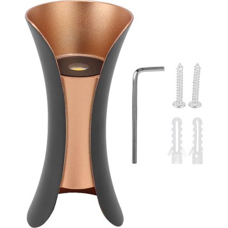 Applique murale LED double tête 600LM extérieur étanche pour jardin balcon AC85265V (1/5)