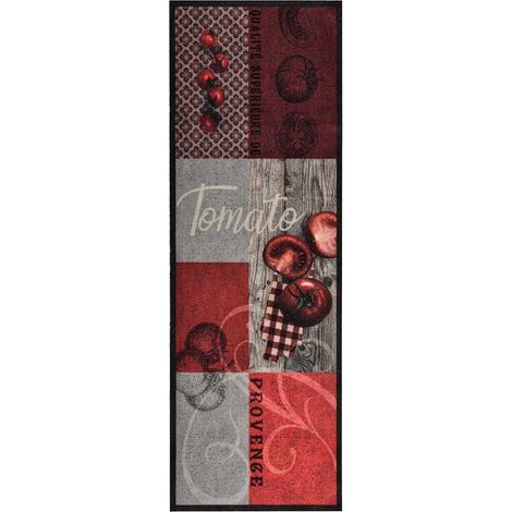 Küchenbodenmatte Waschbar Tomate 45x150 cm vidaXL