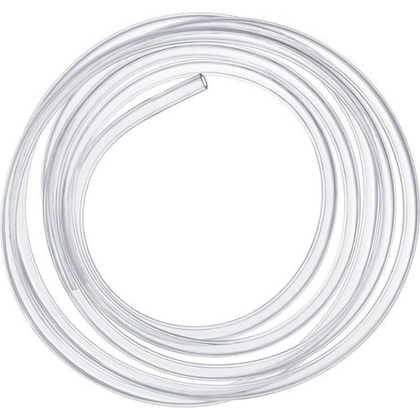 Tuyau PVC Souple Tube Plastique Transparent Tuyau Aquarium de 5 Mètres, 4 × 6mm, pour Baignoire Piscine Aquarium Pulvérisateur (1/5)