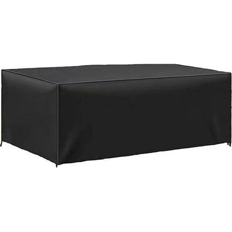 Housse Table de Jardin - 180 x 110 x 70cm - Housse de Protection Bâche Résistante aux Intempéries et aux Déchirures 420D Oxford pour Mobilier Salon de Jardin (1/4)