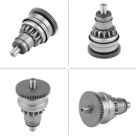 Kit Embrayage et Pignon Démarreur pour Scooter GY6 49cc 50cc 139QMB Moto Cyclomoteur Quad (1/4)
