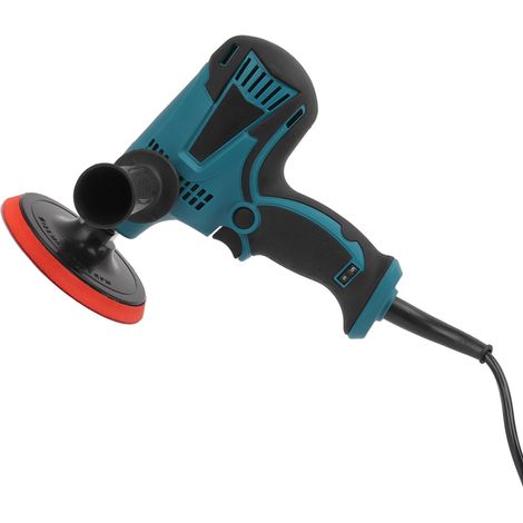 Kit Ponceuse Polisseuse Voiture 6 Vitesses Variables 220V Domestique Lustrage Cireuse avec Prise CN (1/5)