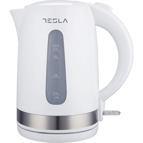 Bouilloire sans fil 1.70l 2200w blanc - Tesla - KT200WX (1/3)