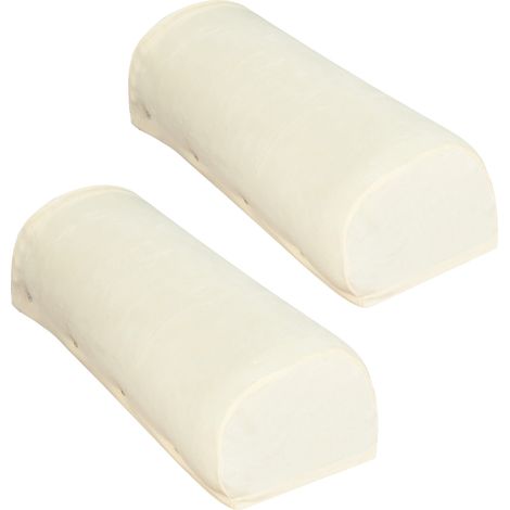 Soavoa Housse Accoudoir Canapé en Velours Argenté, Antidérapante et Lavable, Protection Meuble avec Clous Décoratifs, Beige (1/4)