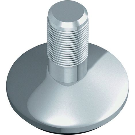 Reg.Schrau.11606-00001 STA pie de mueble cromado M 10 30kg ELEMENT SYSTEM (Por 2)