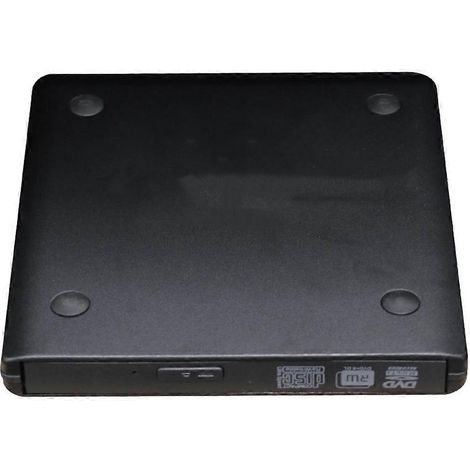 Graveur Blu-ray USB 3.0 externe, lecteur/graveur DVD optique BD-RE/ROM, lecteur/graveur Blu-ray 3D pour Windows/macOS (1/5)