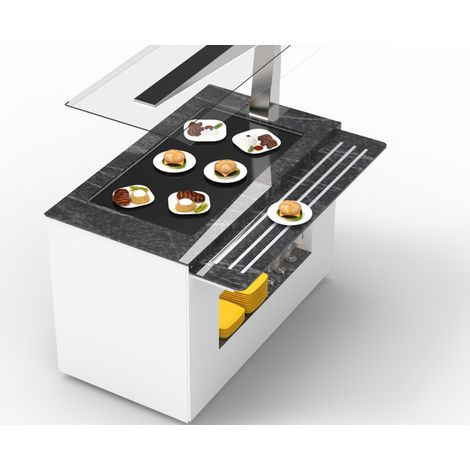 Option plateaux de profondeur 290 mm pour Buffet - Sayl