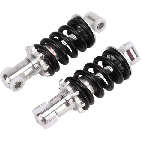 Jeffergarden Paar Stoßdämpfer 125 mm/4,9 Zoll einstellbar 400 lbs Ladung Ersatz für 47cc 49cc Super Minimoto ATV