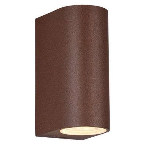 Luminaires de jardin, Applique outdoor moderne métal Roya arrondie Rouille en Metal, TRIO (1/5)