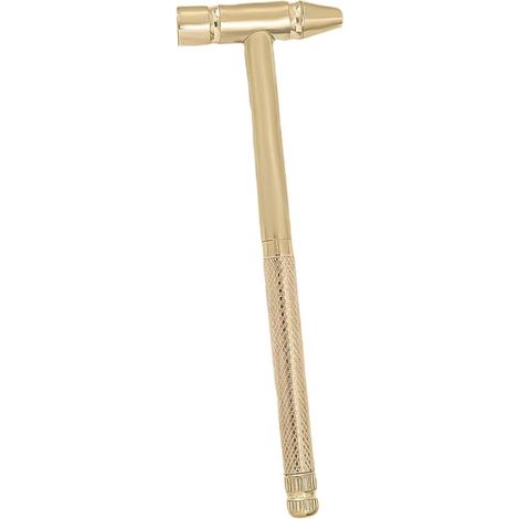 Marteau en cuivre double tête miniature 6 en 1, petit marteau multifonctionnel en cuivre avec tournevis détachable (1/5)
