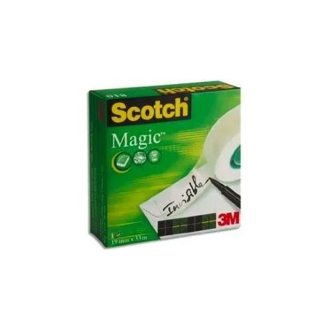 Nastro adesivo scotch magic incolore 19 mm 33 m