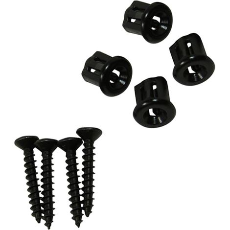 Kit 4 vis + douilles panneau avant d'origine (50293036005) Four, cuisinière AEG, ARTHUR MARTIN, ARTHUR MARTIN ELECTROLUX, ATAG, CURTISS, ELECTROLUX, ESSENTIEL B, FAURE, IKEA, JUNO, LEONARD, PROGRESS,  (1/2)