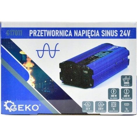 Sinus-Spannungswandler 24V/230V 300/600W (16) (1/3)