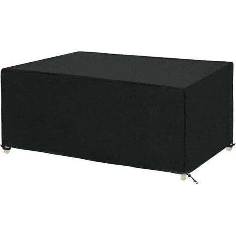 Rectangular Garden Table Cover, Waterproof Protective Cover for Garden Furniture, Protective Cover for Garden Furniture, Waterproof Protective Tarpaulin, Oxford Fabric (170x94x70cm) (1/4)
